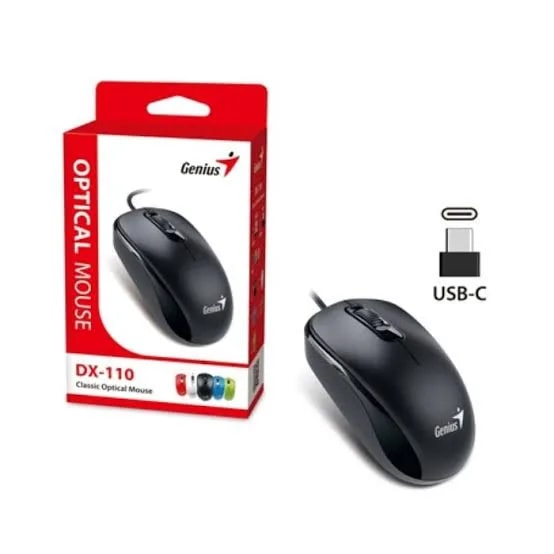 Mouse genius DX-110 G5 celeste 3 bot. dpi 1200 USB