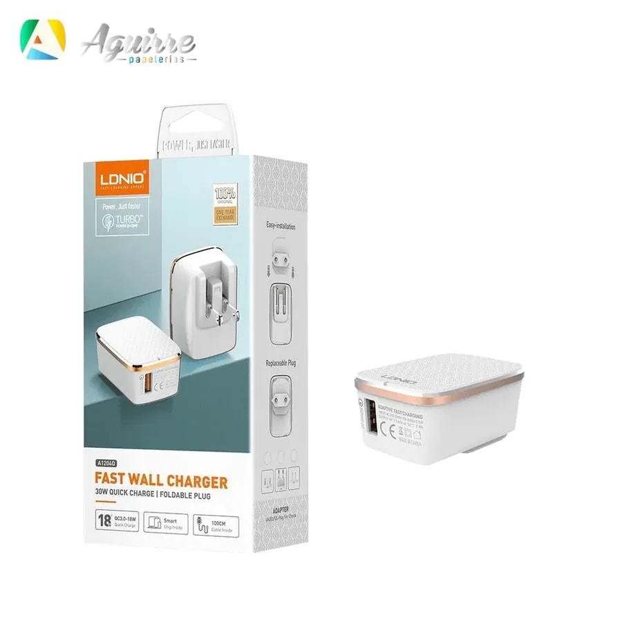 Cargador ldnio A1508 con A con