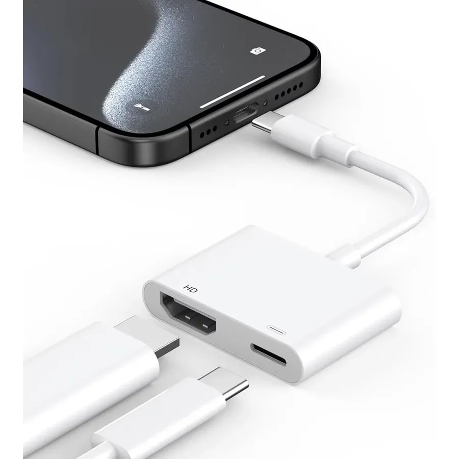 Adaptador iPhone 15 Pro Max