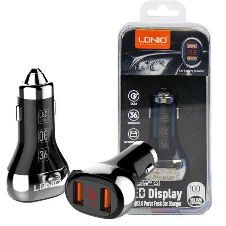 Cargador vehicular lonio C504 no cable