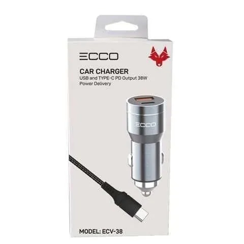 Cargador completo ecco EC12-C usb-tc