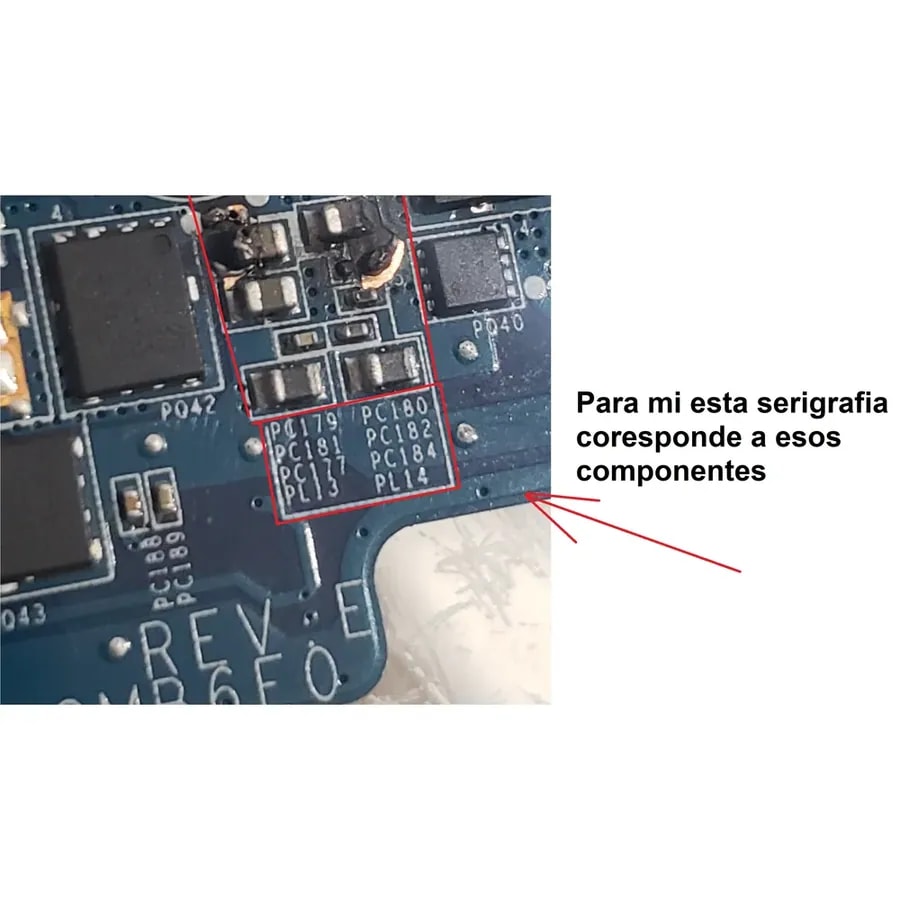 Arreglo placa en corto de portatil HP