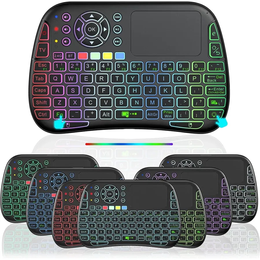 Mini teclado keyboard modelo backlit