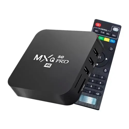 TV box mxq Pro 8+128GB caja negra