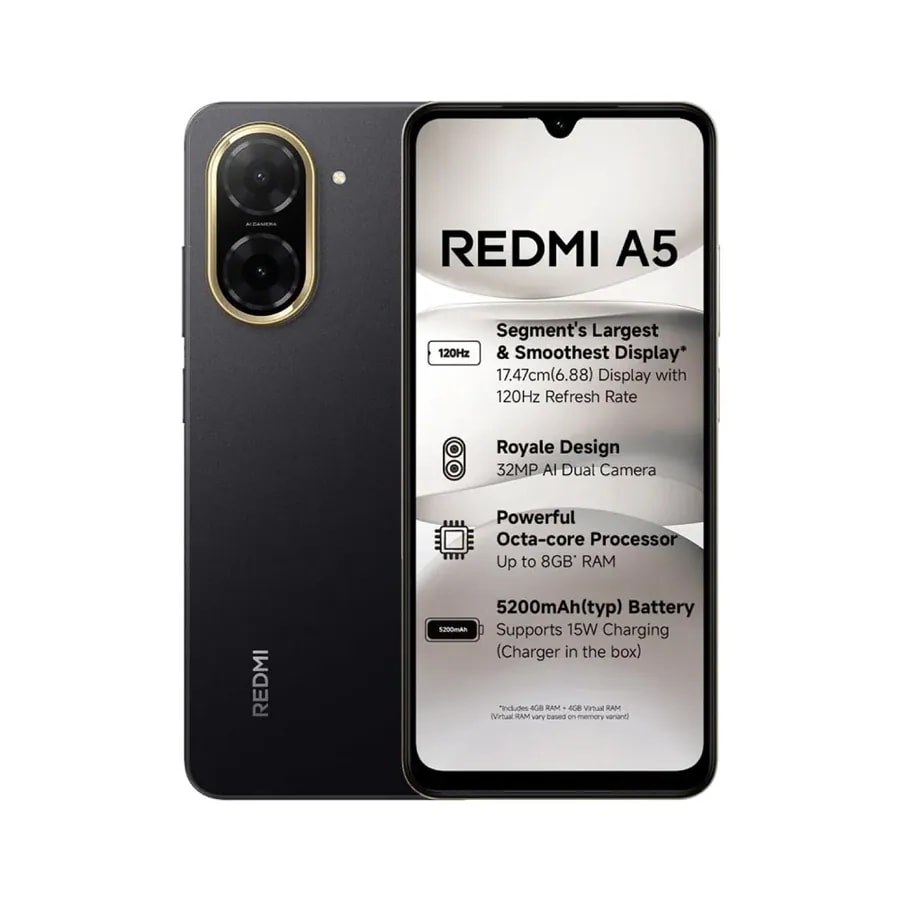 Xiaomi Redmi A5 4 4 128GB negro ocaso