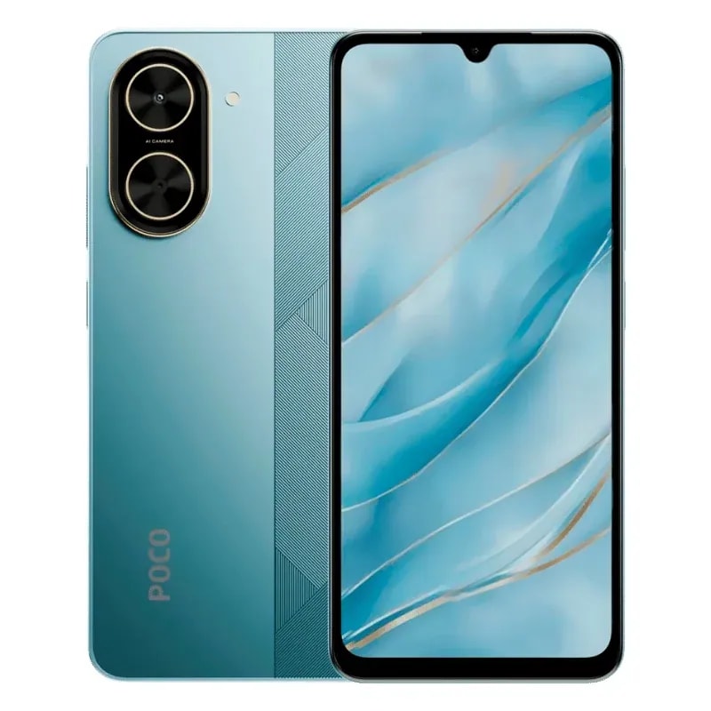 Celular/xiaomi Poco C71 4GB RAM 128GB alm 6.88 pulg 8MP frontal 32MP trasera azul
