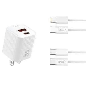 Cargador XO L149 PD30W tipo con A lightning