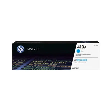 Toner HP 410A CF411A Cyan Para HPM452 / HPM477 Rinde 2.300 Paginas