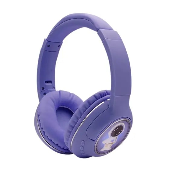 AUDIFONO BT AK-67 ASTRONAUTA ROSADO - LILA