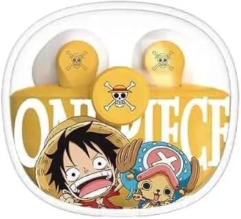AUDIFONO TWS DISNEY ONE PIECE rojo / amarillo