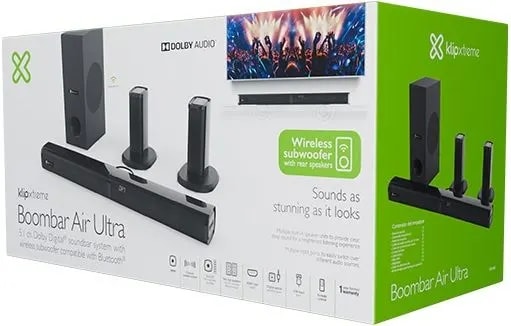 Parlante Klipxtreme KSB600 Sound Bar 5.1 Subwoofer