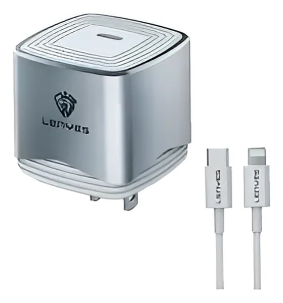 CARGADOR LENYES ICH082 TipoC - Lightning