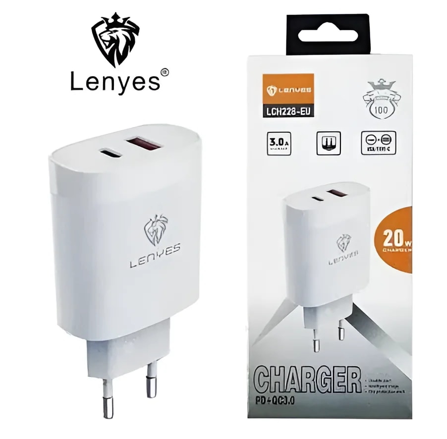 CARGADOR LENYES LCH228 ADAPTADOR