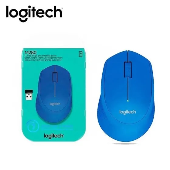MOUSE LOGITECH M280 Azul WIRELESS