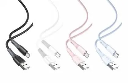 CABLE XO NB225 silicone two-color Lightning