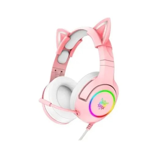 AUDIFONO GAMER ONIKUMA K9 CAT ROSE