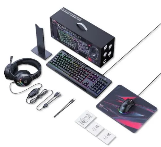 Teclado Onikuma TZ5008 5 in 1 Combo