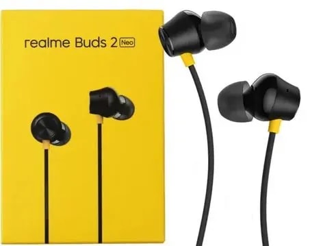 AUDIFONO REALME WIRED BUDS 2 - BLACK