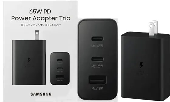 SAMSUNG ADAPTADOR SAMSUNG 65W PD EP-T6530