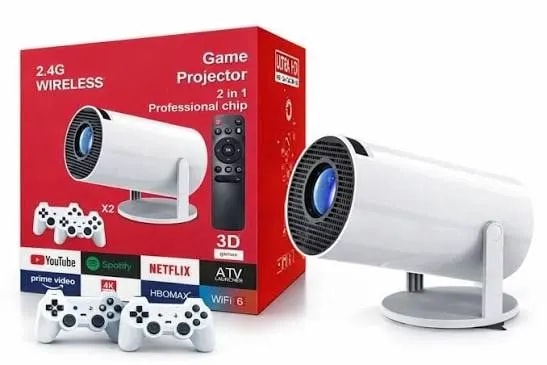 PROYECTOR ANDROID GAME FG-1566 Caja roja