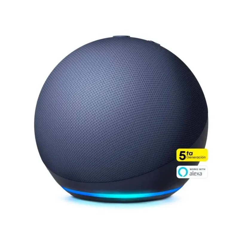 Asistente De Voz Smart Alexa Amazon Echo Dot 5TA Gen Sonido Vibrante Azul C2N6L4