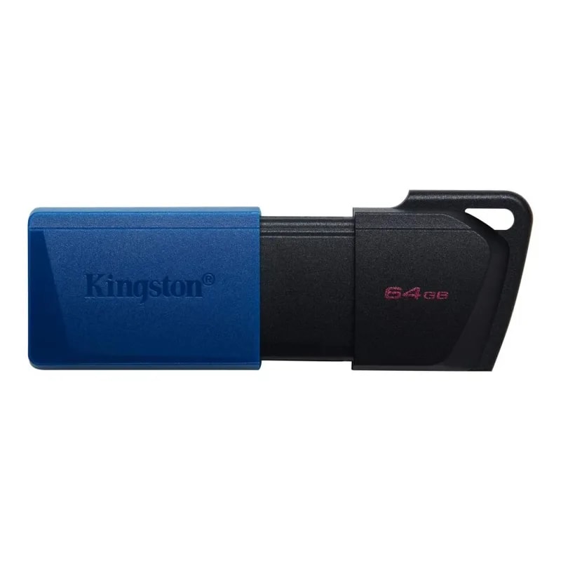 Flash Memory 64GB Kingston Exodia M DTXM/64GB USB 3.2 Azul/negro