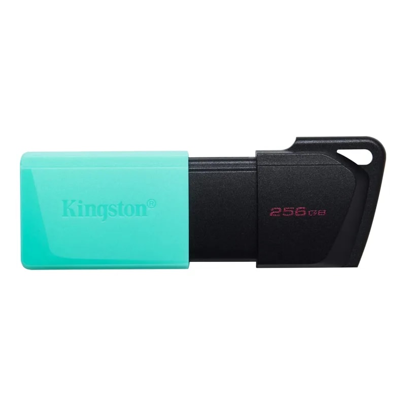 Flash Memory 256GB Kingston Exodia M USB 3.2 Negro/turquesa DTXM/256GB