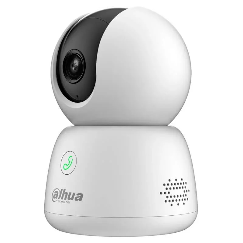 Cámara Dahua Hero H3B 360° 3MP Det. Mov/hum AI Seguimiento Audio Bot. Llamadas WIFI 6 Supp. Microsd