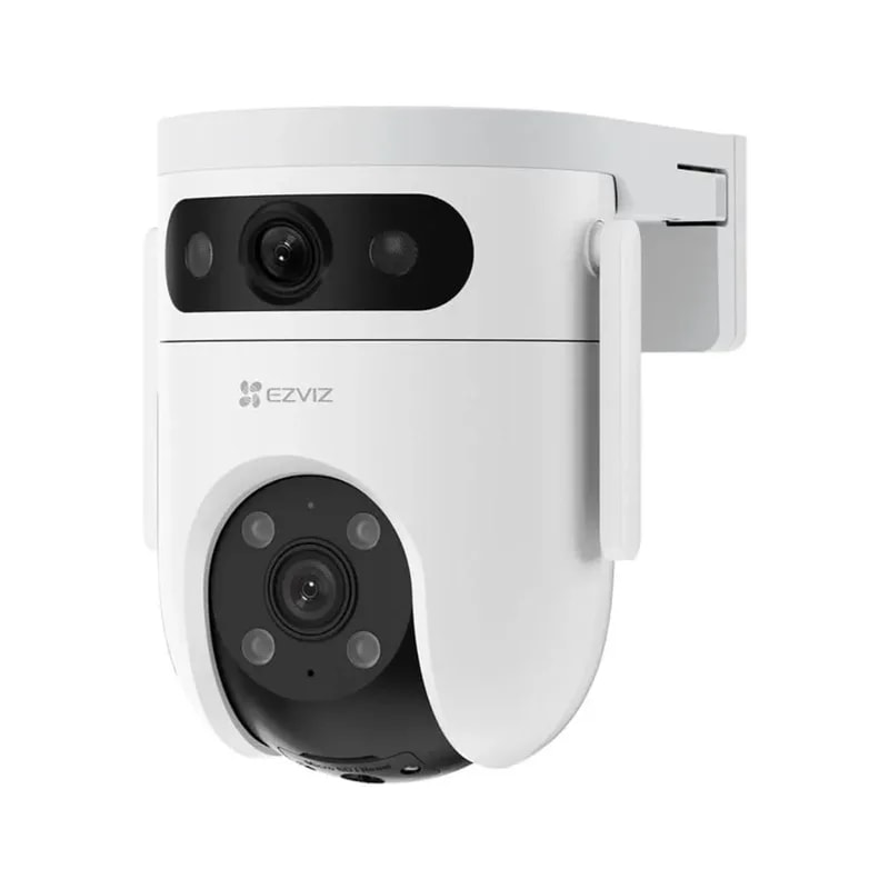 Cámara EZVIZ H9C Dual 2K + 2K 360° Det. Pers/seguimiento Ia, Color 24/7 Audio Alexa/google Supp.