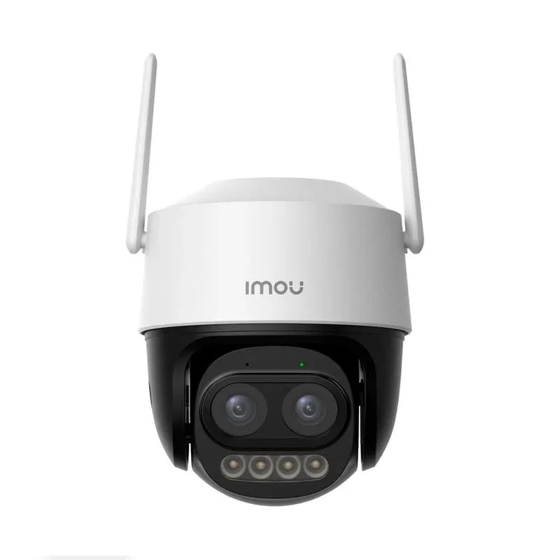 Cámara IMOU Cruiser Z 5MP 3K Ptz 360° Ext. IP66 WiFi 6 Lente Dual Zoom 12X Sirena 110DB Audio Det.