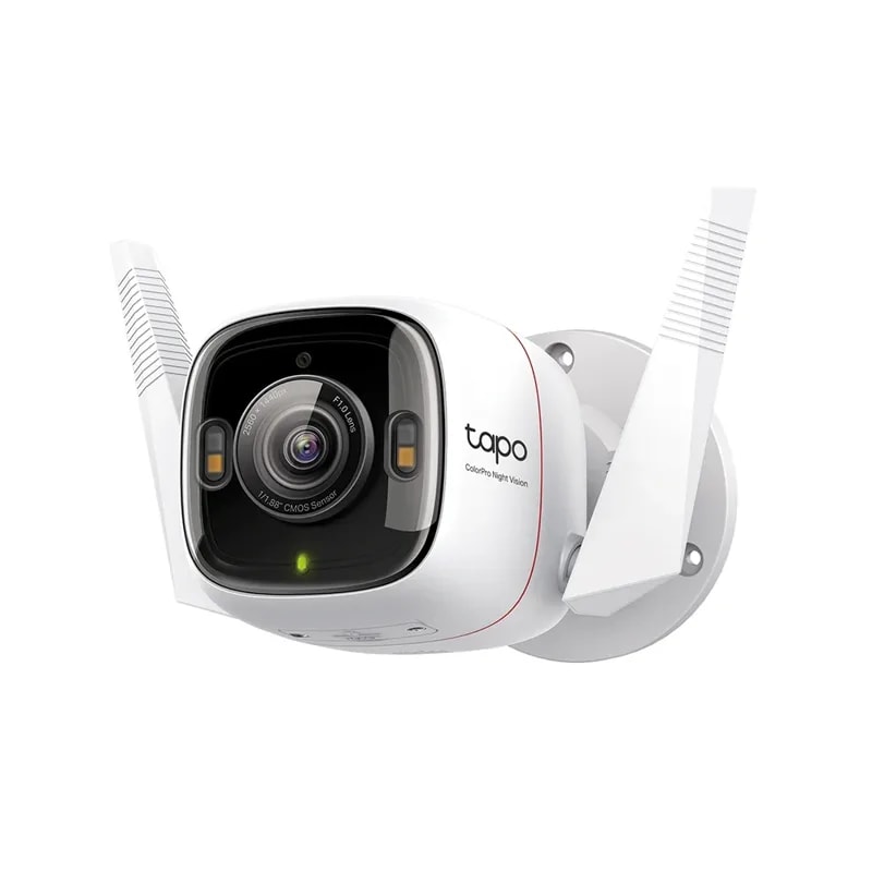 Cámara Smart TP-Link Tapo C325WB 2K QHD Ext. IP66 Colorpro Det. Ia Det. Pers/masc/veh, Audio