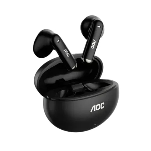 Audífonos AOC Black ACT1501BK BT 5,4 350MAH Usb-c