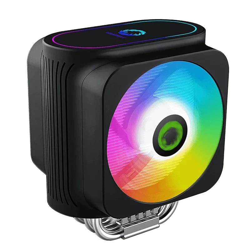 Cooler CPU GAMEMAX Gamma 600 High Perfermance Fan Dual 12CM ARGB Lga Intel Y AMD 2*4PIN PWM+3PIN