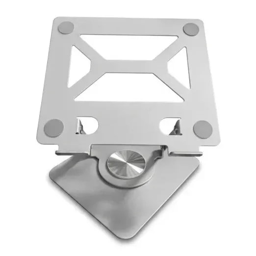 Base Plegable Para Laptop/tablet INS CP261 Rotación 360 Y Altura Ajustable Hasta 18" Acero Y