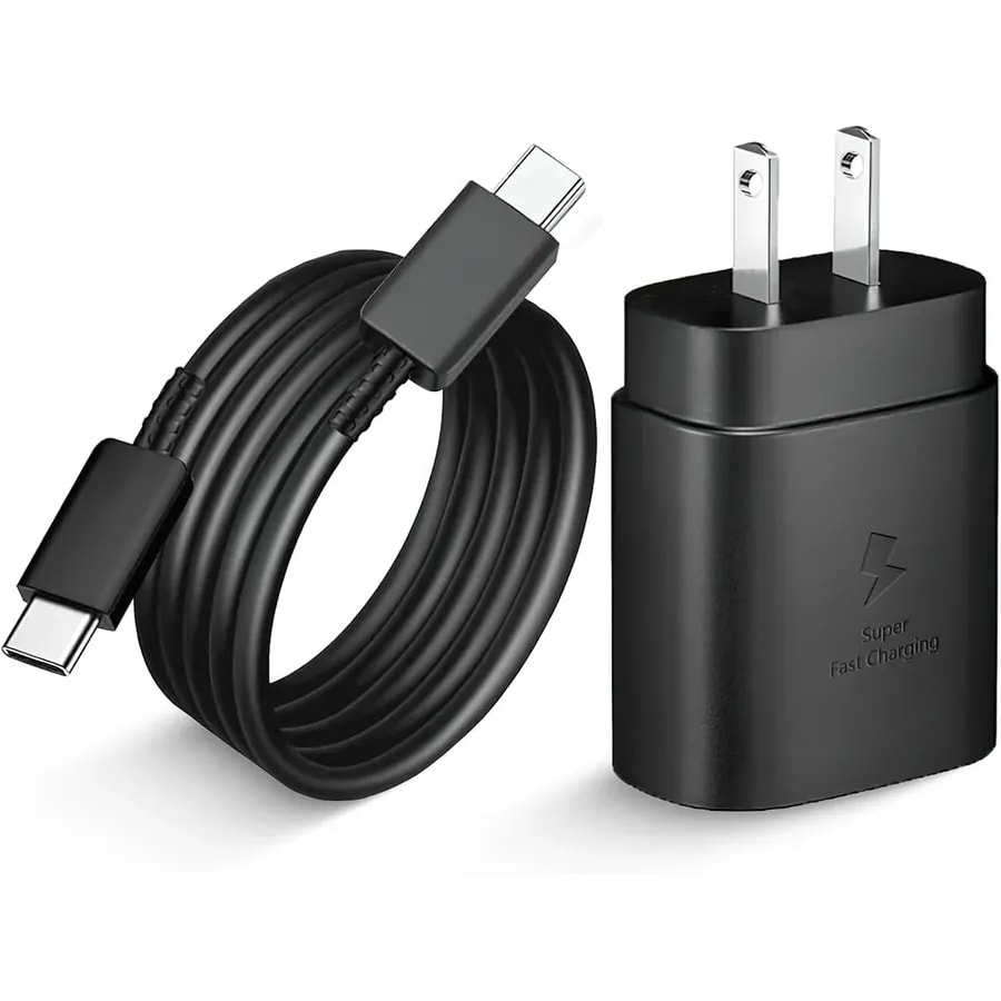 Cubo Cargador + Cable Pavareal K105 25W Ctc Usb-c a Usb-c Carga Rapida