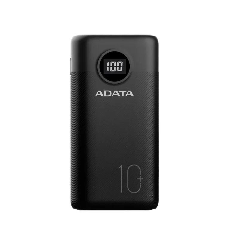 Power Bank Adata Negro 22.5W 10000MAH Carga Rapida PD3.0 & QC3.0 Indicardor LCD USB-A*2 + Usb-c
