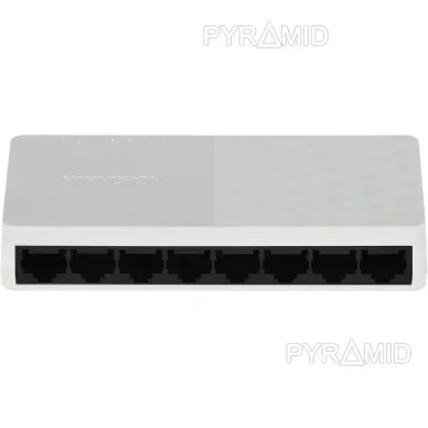 Switch Hikvision 8 Puertos Gigabit Plug & Play DS-3E0508D-O