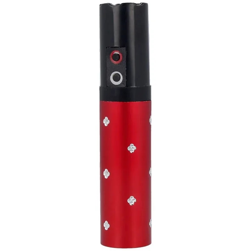 Lapiz Labial De Defensa Personal Linterna + Pistola De Aturdimiento Taser Stun Gun 1202 Aluminio
