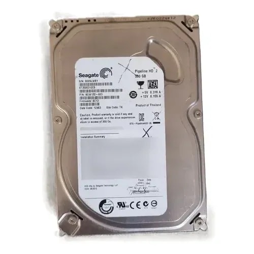 Disco Duro Seagate 500GB - 3.5” Pull - ST3500312CS - 5900RPM - 8 MB Cache - SATA Ii