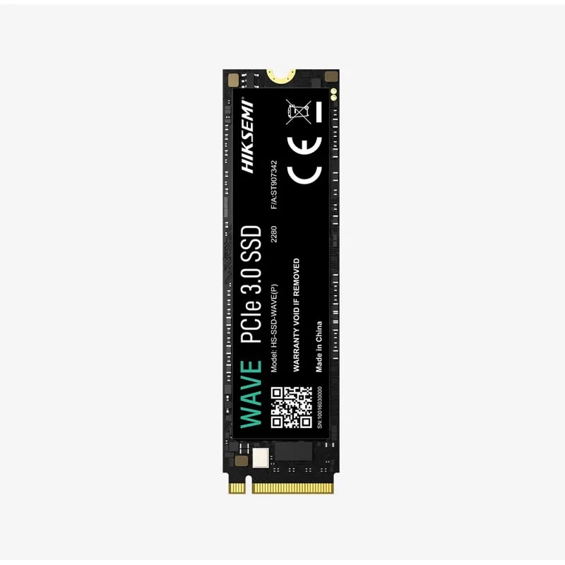SSD 512GB Hiksemi Wave(p) M.2 2280 NVME PCIE Gen 3 Lectura 2500MB/S, 1025MB/S