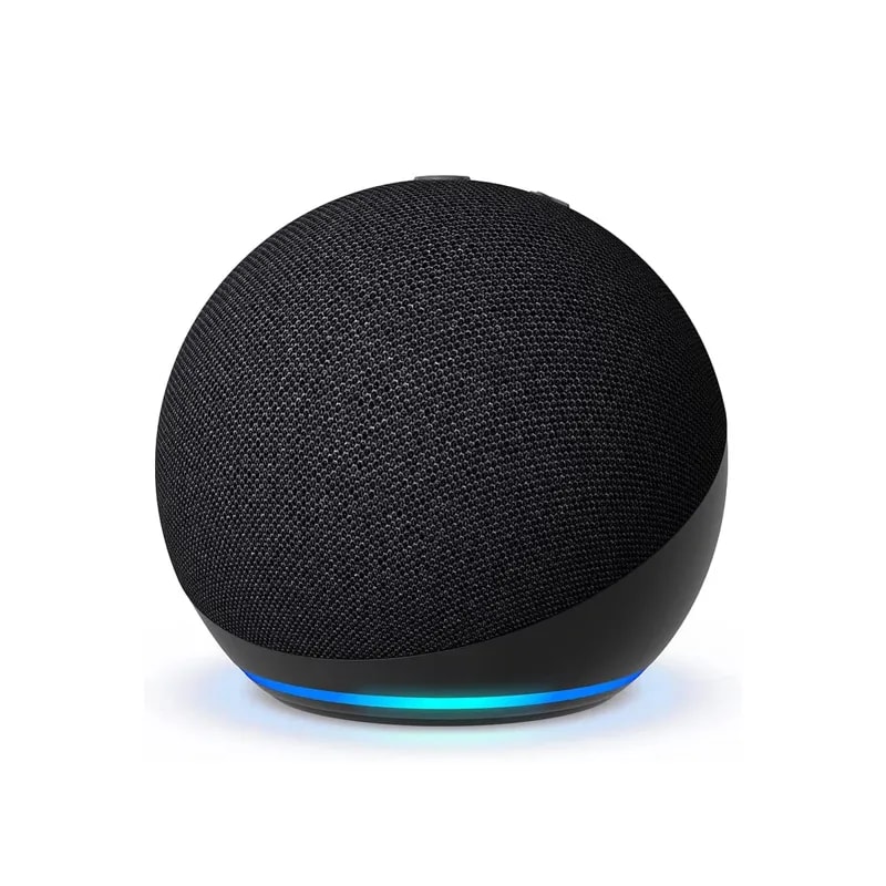 Parlante Amazon Echo DOT 5TA. Gen. / Negro / Con Alexa / Sensor Temperatura / 840080503653