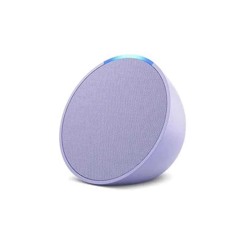 Parlante Amazon Echo POP B09ZXJDSL5 Compacto / Lavanda / Alexa / WIFI 5 / BT / Eero