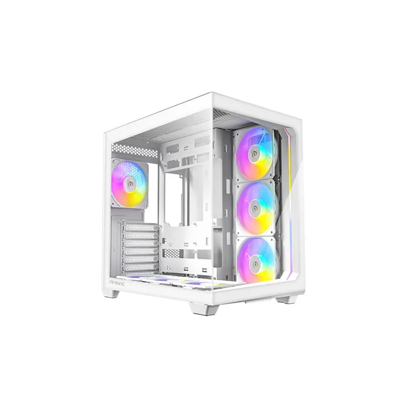 Case Antec C5 White MID Tower ARGB 3X120MM Bottom 3X120MM Right Side 1X120MM Rear