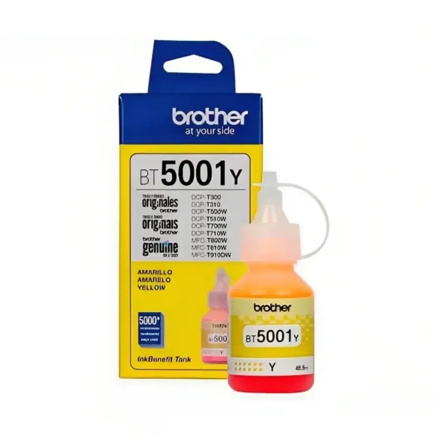 Brother Amarillo BTD DCP-T300 T500W T700W / MFC-T800W 5000 PAG BT5001Y