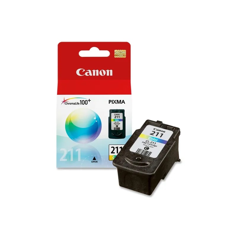 Tinta Canon 211 Color MP240 / MP250 / MP480 / MP490 / MX320 / MX330 255 PAG CL211