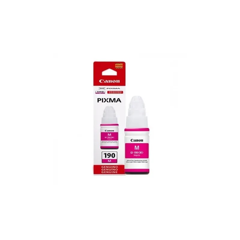 Botella Canon GI190 Magenta GI1100 / 2100 / 3100 7000 PAG GI190M
