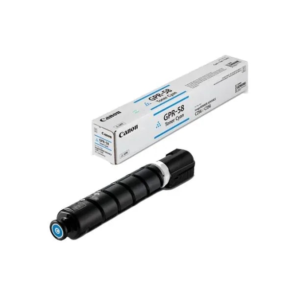 Toner Canon GPR-58 Cyan Rendimiento 18000 Paginas IRA C257IF / C357IF