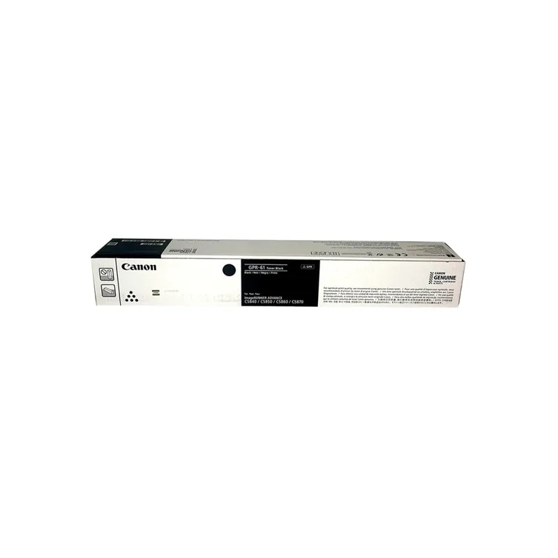 Toner Canon GPR-61L Negro Rendimiento 71000 Paginas C5850I / C5840I
