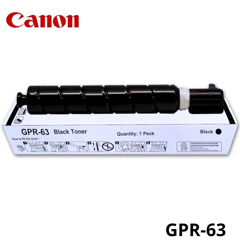 Toner Canon GPR-63 Negro 6855 / 6860 / 6870 71500 PAG 4766C003AA