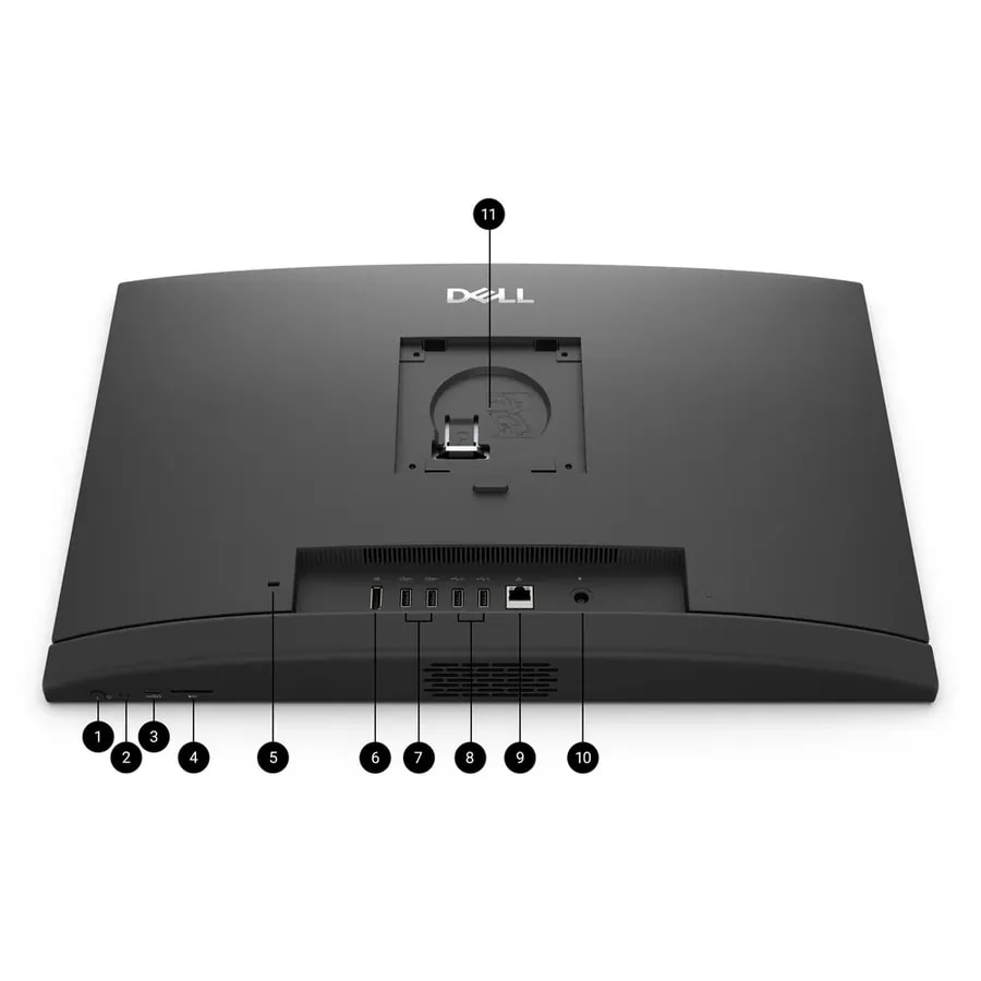 Computador Dell Desktop PRO ALL IN ONE 4HPF7 24 pulg Ultra 5 235T 16GB WIFI W11PRO 3Y